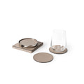 Cream Coaster Set