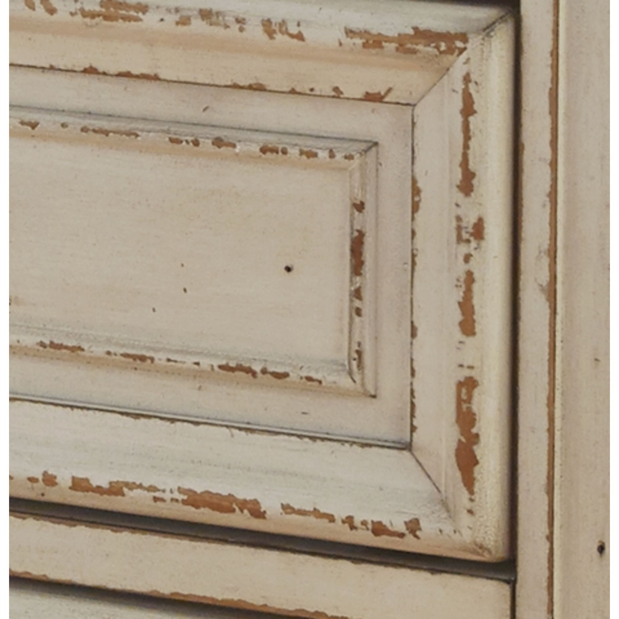 Realyn Chest - Chipped White