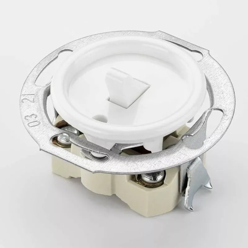 Strömbrytare rund duroplast - Trappströmbrytare (vipp)