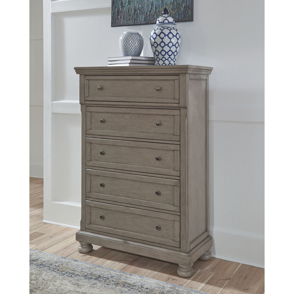 Lettner Chest - Light Gray
