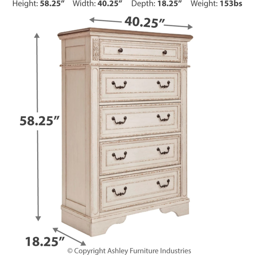 Realyn Chest - White