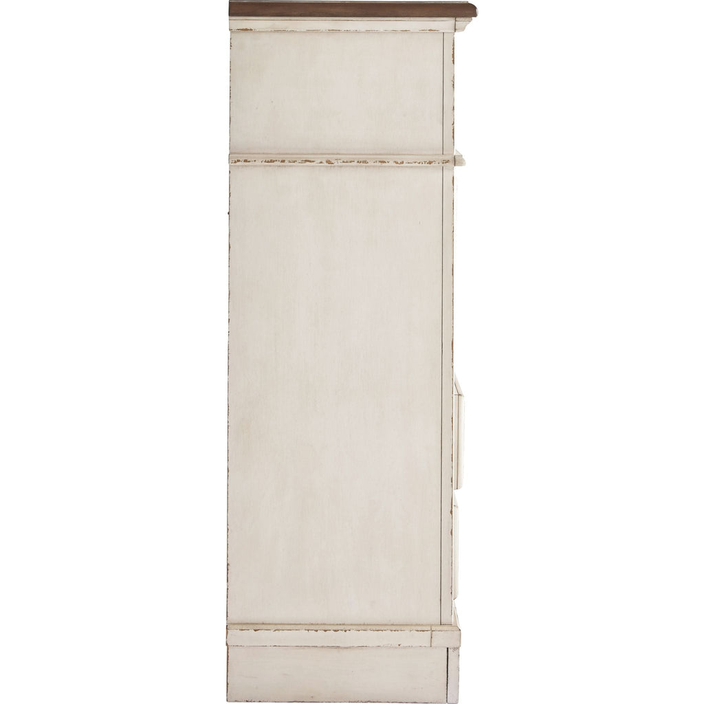 Realyn Chest - Chipped White