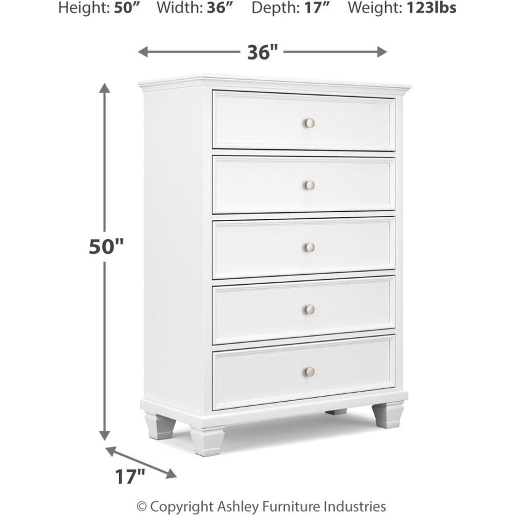 Fortman Chest - White