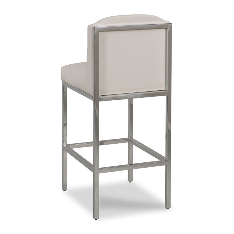 Venice Bar Stool - Brushed Nickel Finish | Woodbridge Furniture - 7510-54