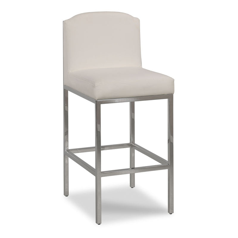 Venice Bar Stool - Brushed Nickel Finish | Woodbridge Furniture - 7510-54