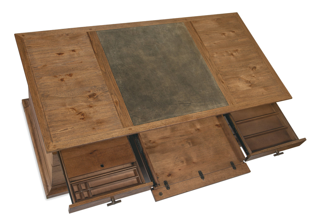 Big Sky Executive Desk | Hooker Furniture - 6700-10562-80