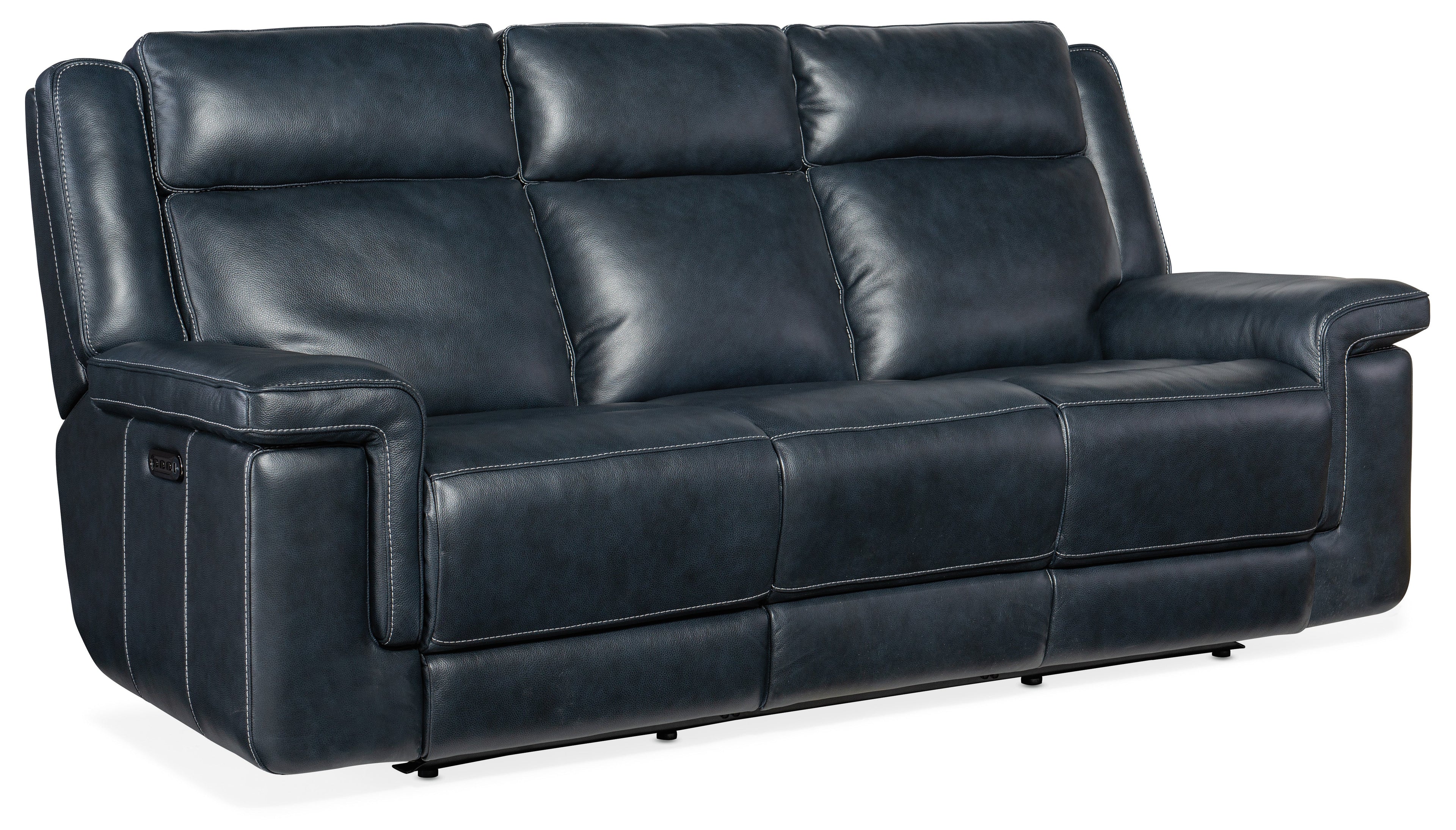 Montel Lay Flat Power Sofa with Power Headrest & Lumbar | Hooker Furniture - SS705-PHL3-047