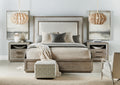 Serenity Rookery King Upholstered Panel Bed | Hooker Furniture - 6350-90266-95