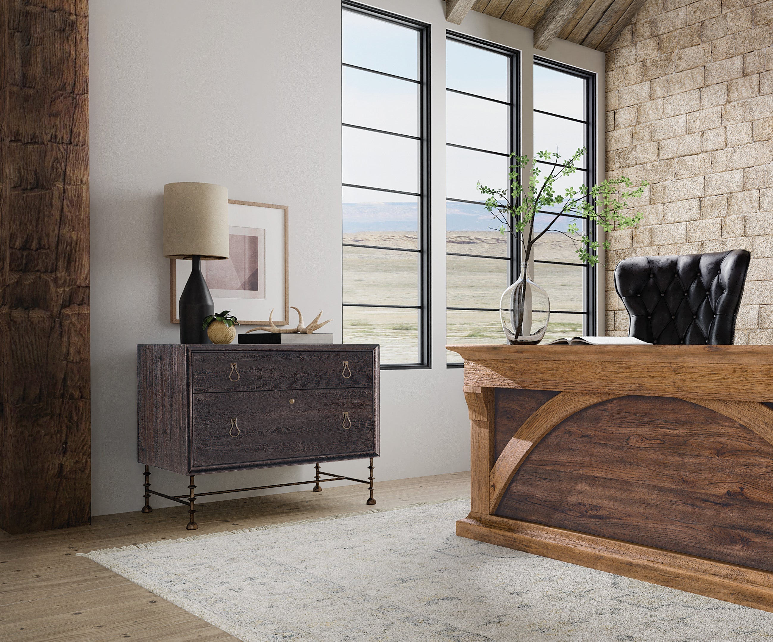 Big Sky Lateral File Cabinet | Hooker Furniture - 6700-10466-98
