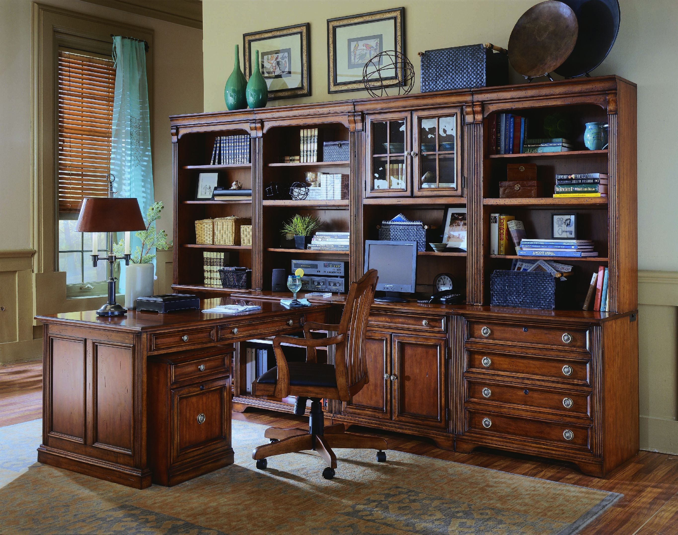 Brookhaven Tall Bookcase | Hooker Furniture - 281-10-422