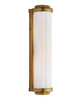 Milton Road Bath Light, Hand-Rubbed Antique Brass