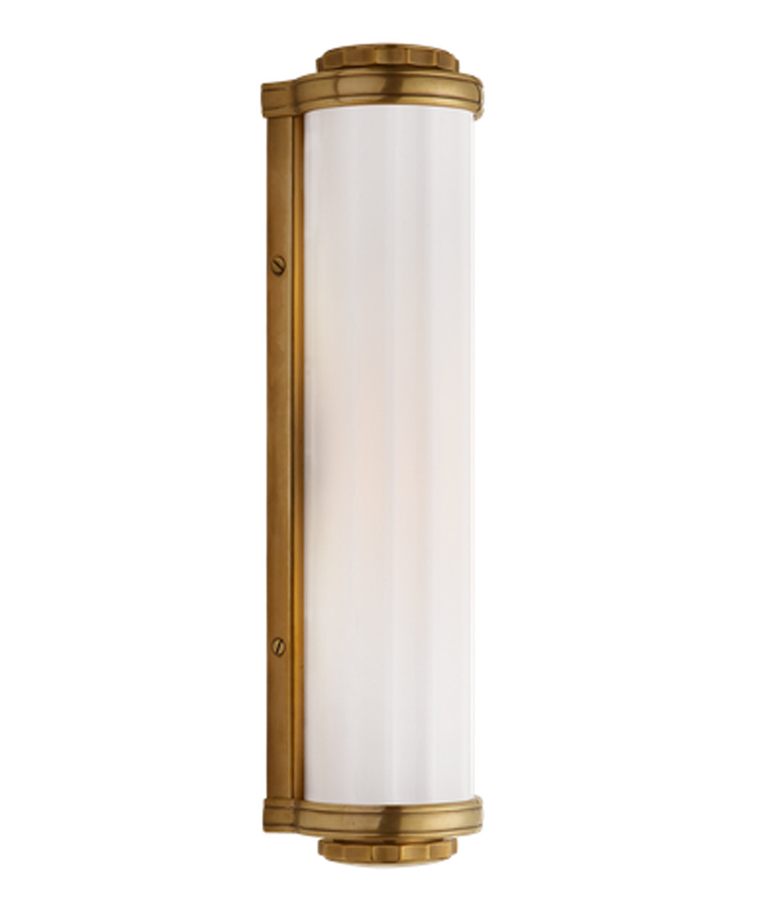 Milton Road Bath Light, Hand-Rubbed Antique Brass