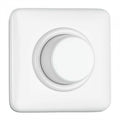 Strömbrytare kvadrat duroplast - Dimmer