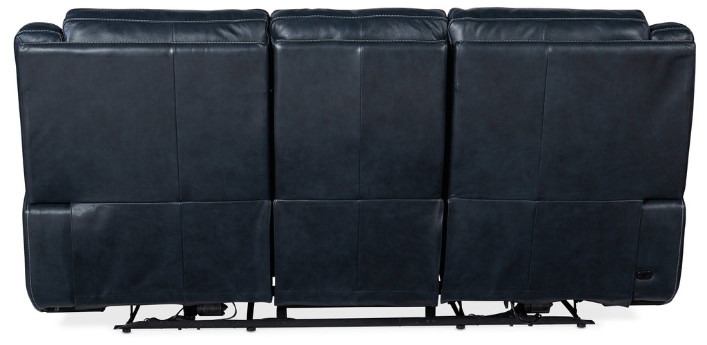 Montel Lay Flat Power Sofa with Power Headrest & Lumbar | Hooker Furniture - SS705-PHL3-047